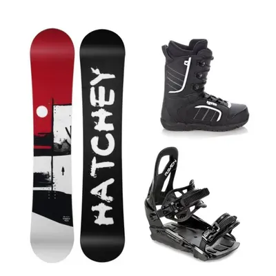 Hatchey Legacy snowboard + Raven S230 Black snowboardové vázání + Raven Target snowboardová obuv