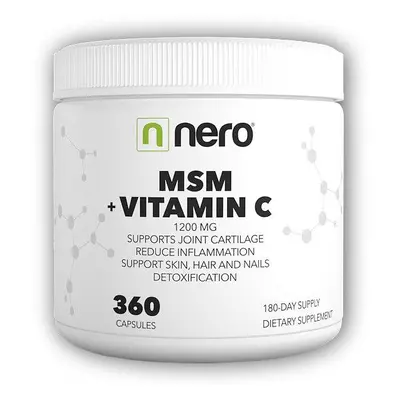 Nero MSM + Vitamín C 360 kapslí