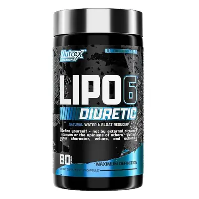 Nutrex Lipo 6 Black Diuretic 80 kapslí