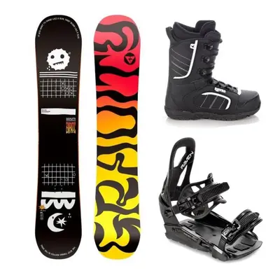 Gravity Empatic 24/25 snowboard + Raven S230 Black vázání + Raven Target obuv