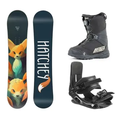 Hatchey Foxy dětský snowboard + Hatchey Tactic Junior vázání + Beany Avenger BS boty