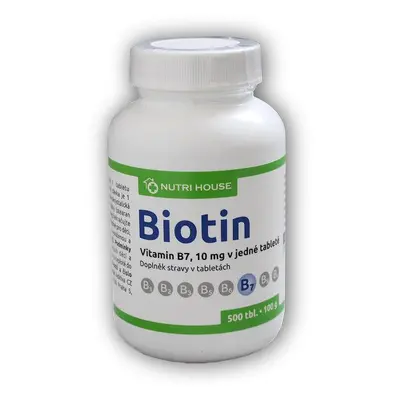 Nutri House Vitamin B7 D-Biotin 500 tablet