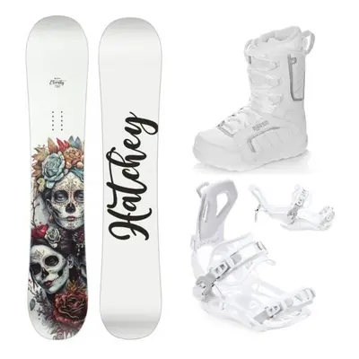 Hatchey Eternity dámský snowboard + Raven Fastec FT360 white vázání + Raven Pearl white