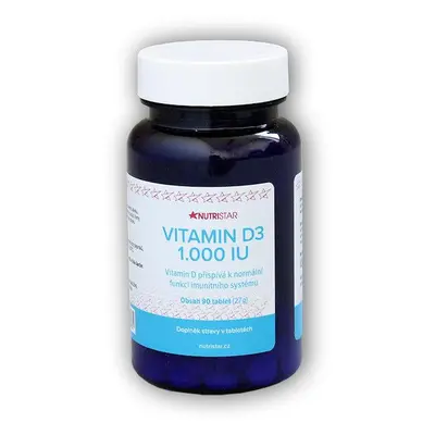 Nutristar Vitamín D3 90 tablet