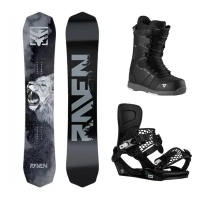 Raven Lion pánský snowboard + Gravity Indy black vázání + Gravity Void black/grey boty