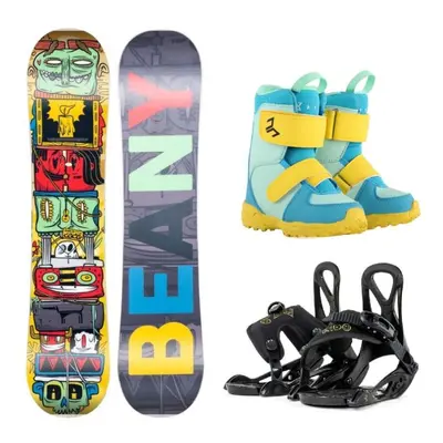 Beany Coco dětský snowboard + Beany Kido vázání + Beany Joker boty