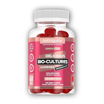 Nutrigums Bio-Cultures Microbiome 60 gummies