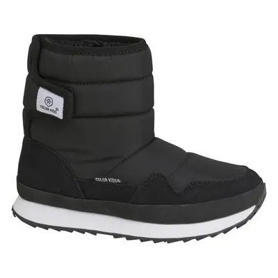 Color Kids Boots W. 1 velcro black 2023 sněhule