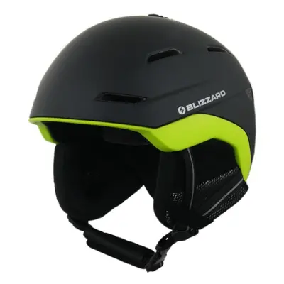 Blizzard Bormio black matt/neon yellow matt