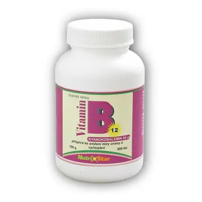 Nutristar Vitamín B12 50mcg 500 tablet