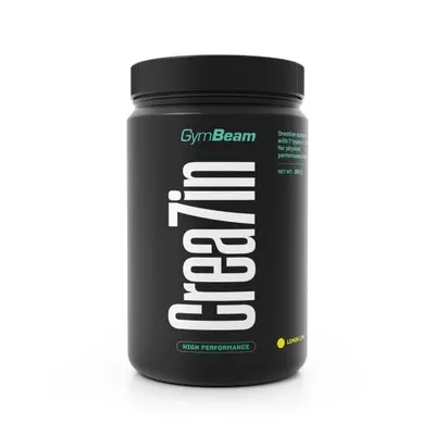 GymBeam Kreatin Crea7in 300 g POUZE citrón limetka (VÝPRODEJ)