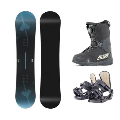 Hatchey SPR Junior blue snowboard + Beany Junior vázání + Beany Avenger BS boty