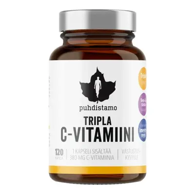 Puhdistamo Triple Vitamin C 60 kapslí