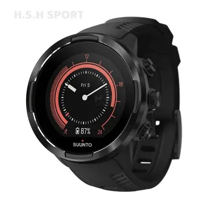 Suunto Suunto 9 Baro Black + luxusní ocelový řemínek (AKČNÍ CENA)