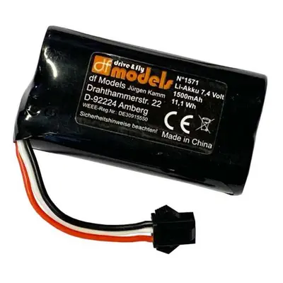 DF models LiPo Aku 7,4V / 1500 mAh