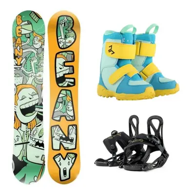 Beany TOOTHIE dětský snowboard + Beany Kido vázání + Beany Joker boty