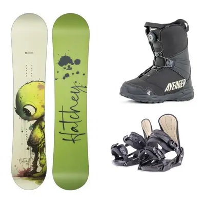 Hatchey Outcast dětský snowboard + Beany Junior vázání + Beany Avenger BS boty