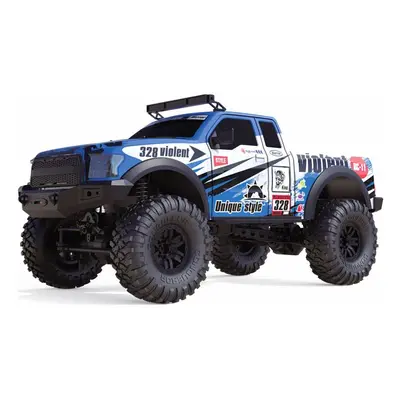 AMEWI RC DIRT CLIMBING PICKUP RACE CRAWLER 4WD 1:10 RTR MODRÝ + sleva 400,- na příslušenství