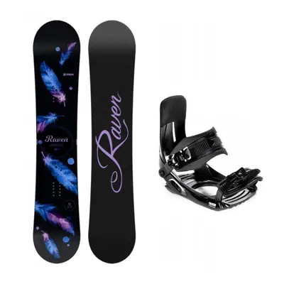 Raven Mia Black dámský snowboard + Croxer MP180 vázání