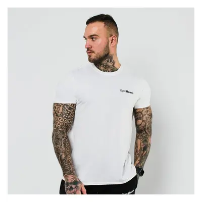 GymBeam Tričko Basic White POUZE - bílá (VÝPRODEJ)