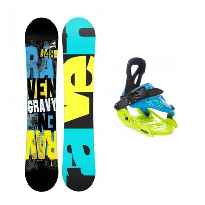 Raven Gravy junior mini dětský snowboard + Raven s160 dětské snb vázání