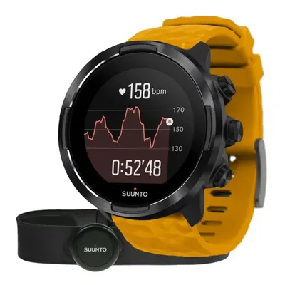 Suunto Suunto 9 Baro Black Amber + HR Belt (AKČNÍ CENA)