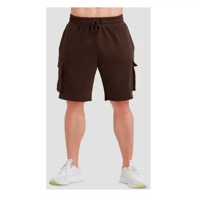 GymBeam Utility Shorts Brown