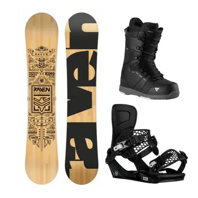 Raven Solid classic snowboard + Gravity Indy black vázání + Gravity Void black/grey boty