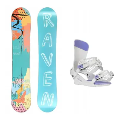 Raven Anna dámský snowboard + Gravity Fenix white/lavender vázání