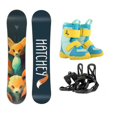 Hatchey Foxy dětský snowboard + Beany Kido vázání + Beany Joker boty