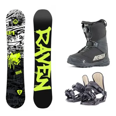 Raven Core Junior CAP dětský snowboard + Beany Junior vázání + Beany Avenger BS boty