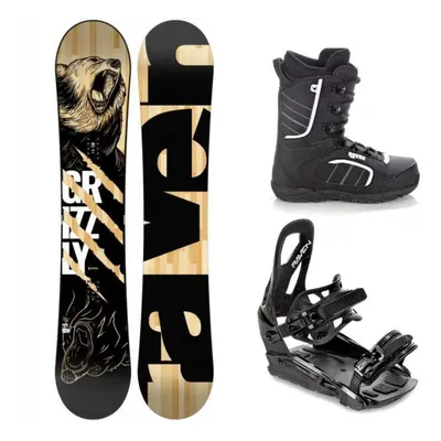 Raven Grizzly snowboard + Raven S230 Black vázání + Raven Target obuv