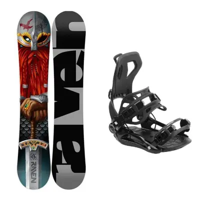 Raven Dwarf pánský snowboard + Hatchey Fastec snowboardové vázání