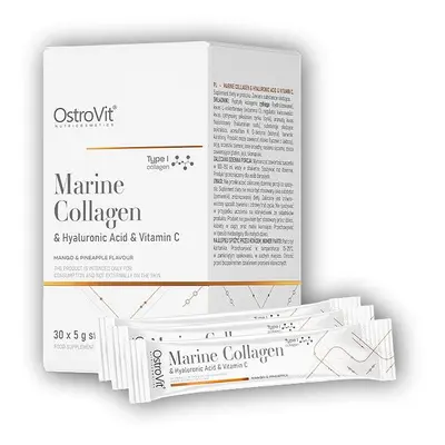 Ostrovit Marine collagen + hyaluronic acid + vitamin C 30 x 5g box