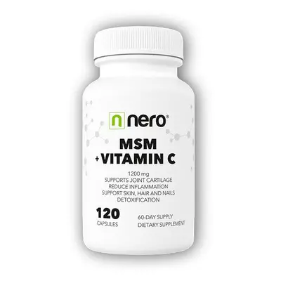 Nero MSM + Vitamín C 120 kapslí