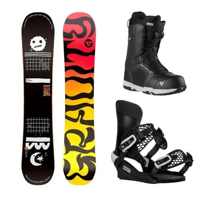 Gravity Empatic snowboard + Gravity Drift black/white vázání + Gravity Recon Atop black boty