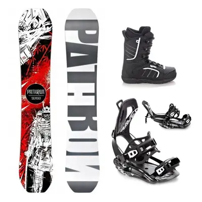 Pathron Sensei Carbon 23/24 snowboard + Raven Fastec FT360 black vázání + Raven Target obuv