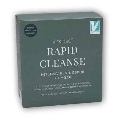 Nordbo Rapid Cleanse (Rychlý detox) 28 kapslí