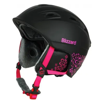 Blizzard W2W Demon black matt/magenta flowers