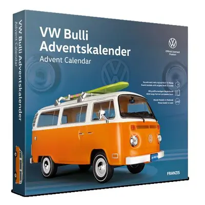 Franzis adventní kalendář VW Bulli T2 oranžový 1:43