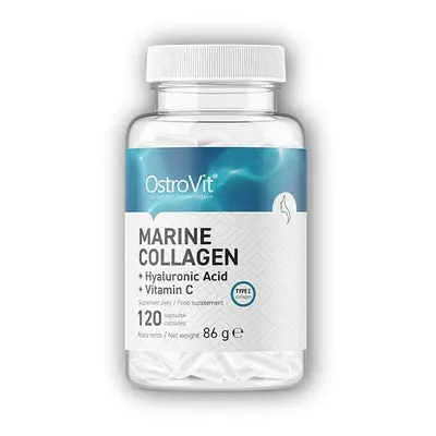 Ostrovit Marine collagen + hyaluronic acid vitamin C 120 kapslí