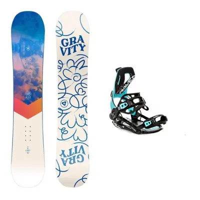 Gravity Mist 24/25 dámský snowboard + Raven Fastec FT360 black/mint vázání