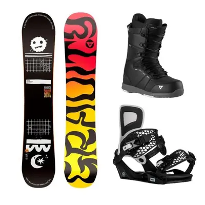 Gravity Empatic 24/25 snowboard + Gravity Indy black/white vázání + Gravity Void black/grey boty