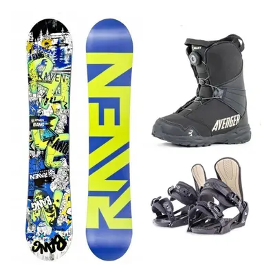 Raven Bang junior mini snowboard + Beany Junior vázání + Beany Avenger BS boty