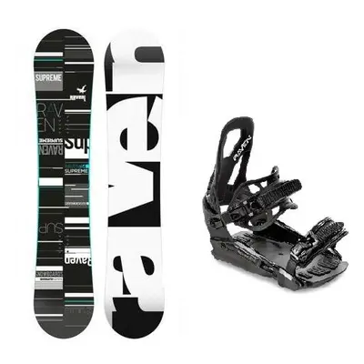 Raven Supreme black/mint dámský snowboard + Raven S230 Black vázání