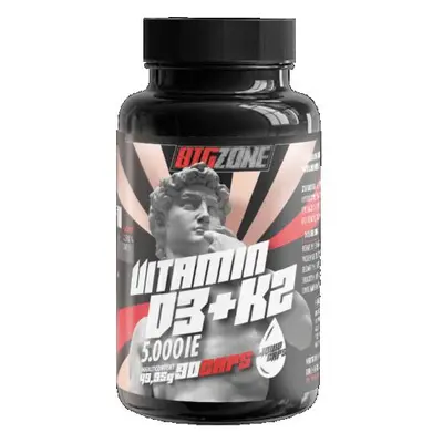 Big Zone Vitamin D3 + K2 Liquid Caps 90 kapslí