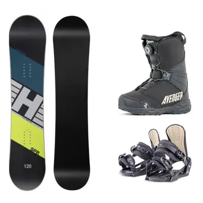 Hatchey SPR Kid 2022 dětský snowboard + Beany Junior vázání + Beany Avenger BS boty