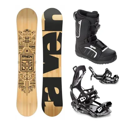 Raven Solid classic snowboard + Raven Fastec FT360 black vázání + Raven Target ATOP obuv