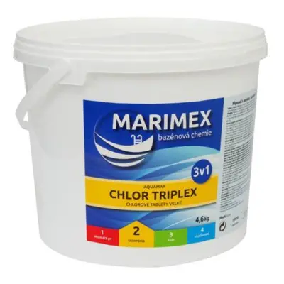 Marimex chlor Triplex 4,6 kg (tableta) (VÝPRODEJ)