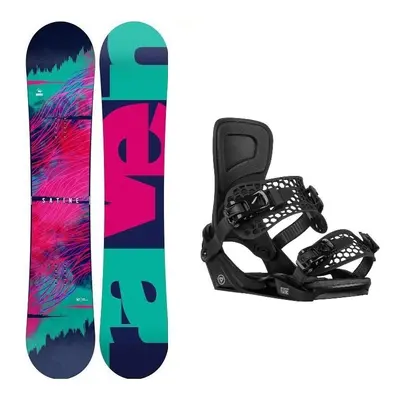 Raven Satine dámský snowboard + Gravity Rise black vázání